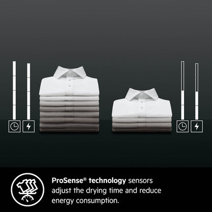 AEG Standalone Frontload Washer 10 kg, Free standing, Prosense technology, Pro Steam, Eco Wash, White, LFE7C1412B