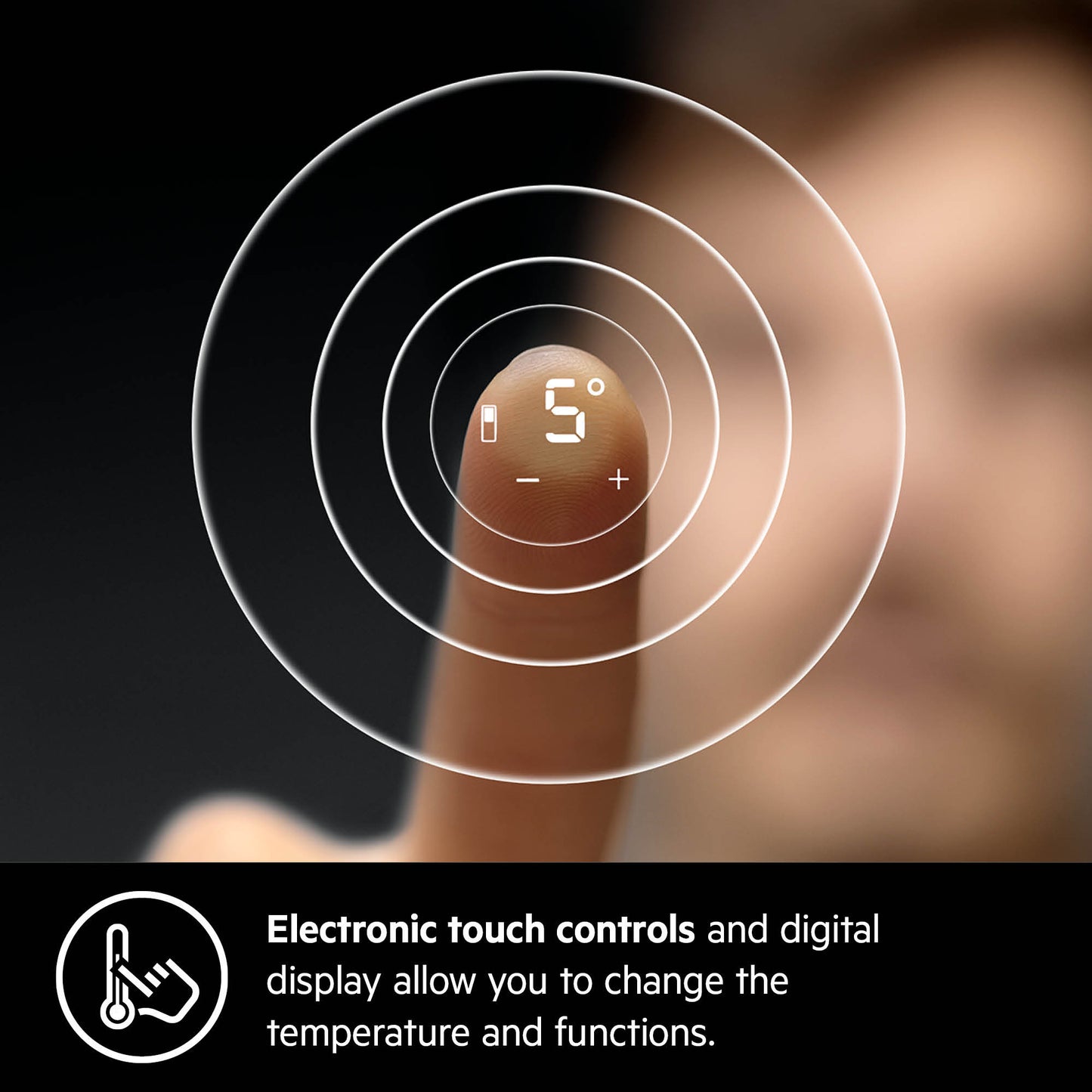 AEG Built-in Refrigerator 310 Litre, No-Frost, inverter Compressor, Tempered glass, Digital Control, White, SKE81811DC