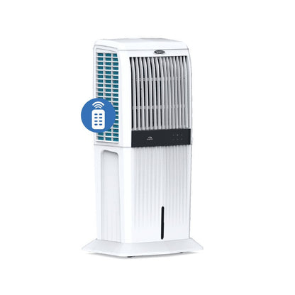 Symphony Air Cooler, Easy-fill, 3D Cooling, Digital control, Dura-Pump technology, Cool Flow, low Energy consumption, i-pure technology, White, STORM C 100XLi