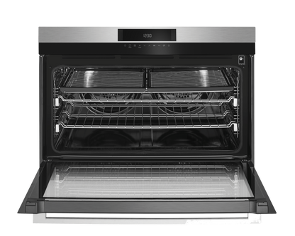 AEG Built-in Electric Oven 90cm, Multilevel-cooking, Steambake, Surroundcook, Black, BEK722910M