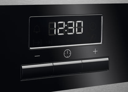 AEG Built-in Electric Oven 90cm, Multilevel-cooking, Steambake, Surroundcook, Black, BEK722910M