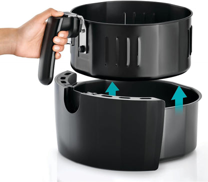 Black + Decker 13-in-1 Air Fryer , Digital Aero Fry, 1500 Watt, 60 Mins Timer, From 80 to 200 Degree Celsius, Black, AF4037-B5