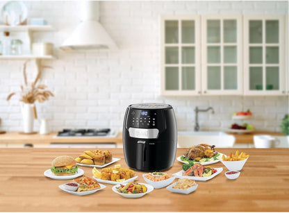 Black + Decker 13-in-1 Air Fryer , Digital Aero Fry, 1500 Watt, 60 Mins Timer, From 80 to 200 Degree Celsius, Black, AF4037-B5