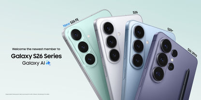 Samsung Galaxy S26 FE — Official Press Image