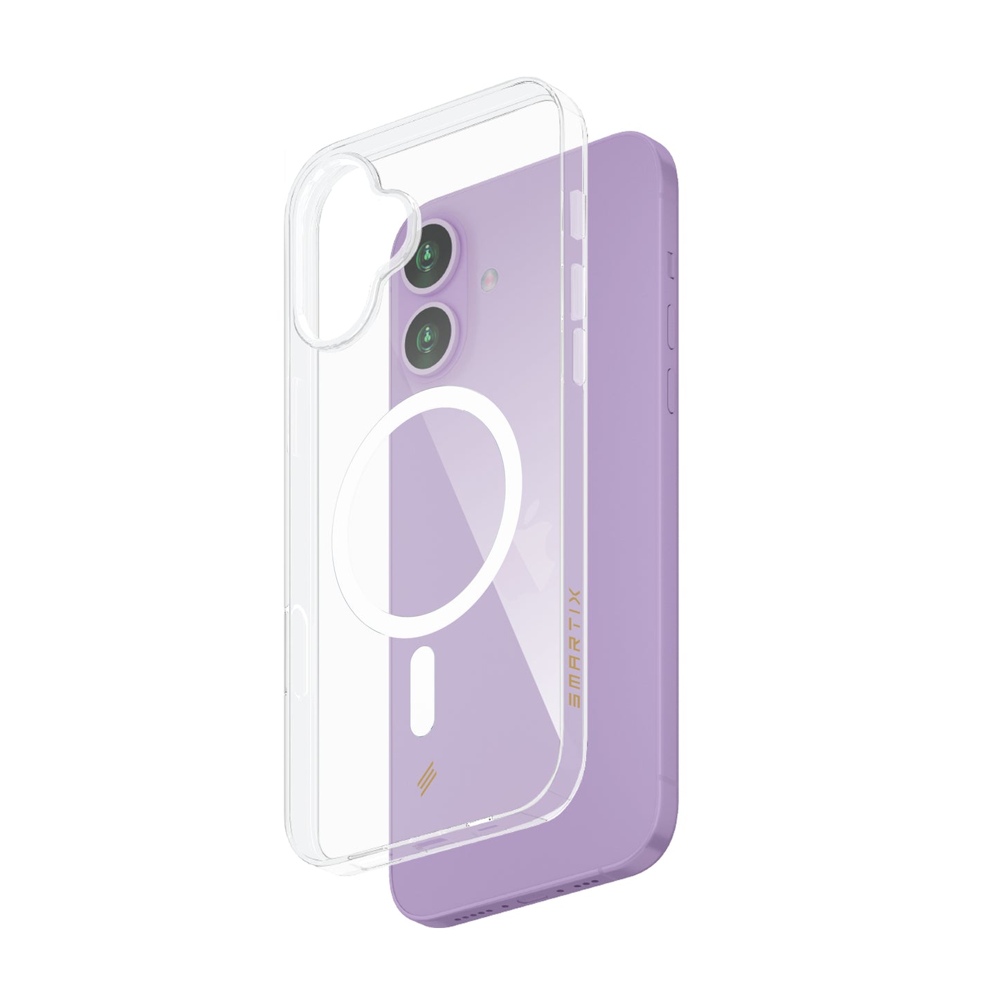 Smartix SM16BNPV MagSafe Case & Glass iPhone 16