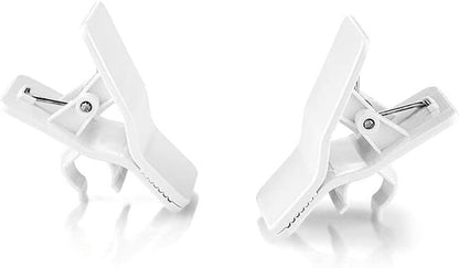 Black + Decker Twin Pole Garment Steamer, 2400W, White, GST2400-B5