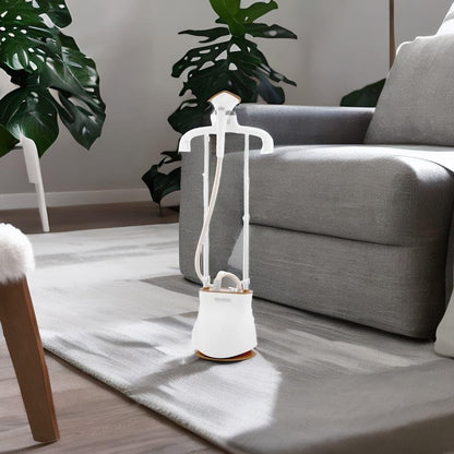 Black + Decker Twin Pole Garment Steamer, 2400W, White, GST2400-B5