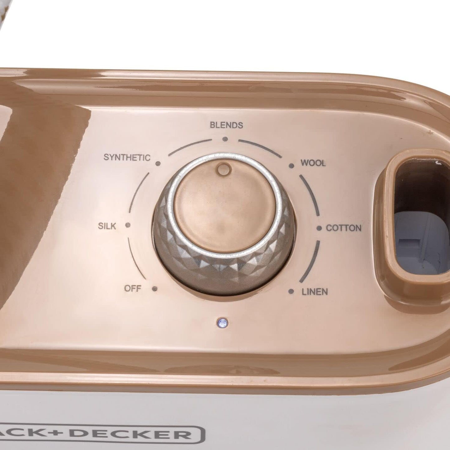 Black + Decker Twin Pole Garment Steamer, 2400W, White, GST2400-B5