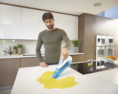 Black + Decker Handheld Portable Vacuum, 10.8V, 1.5Ah, Wet & Dry, White, WDA315J-B5