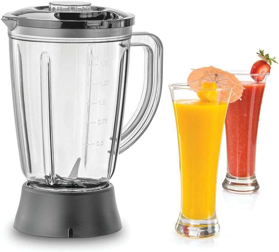 Black + Decker Food Processor, 800W, 24 function, White, FX822-B5