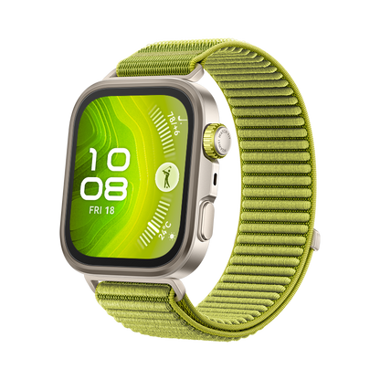 Huawei Watch Fit 4 Pro, Green Strap + Strap + Health Scale