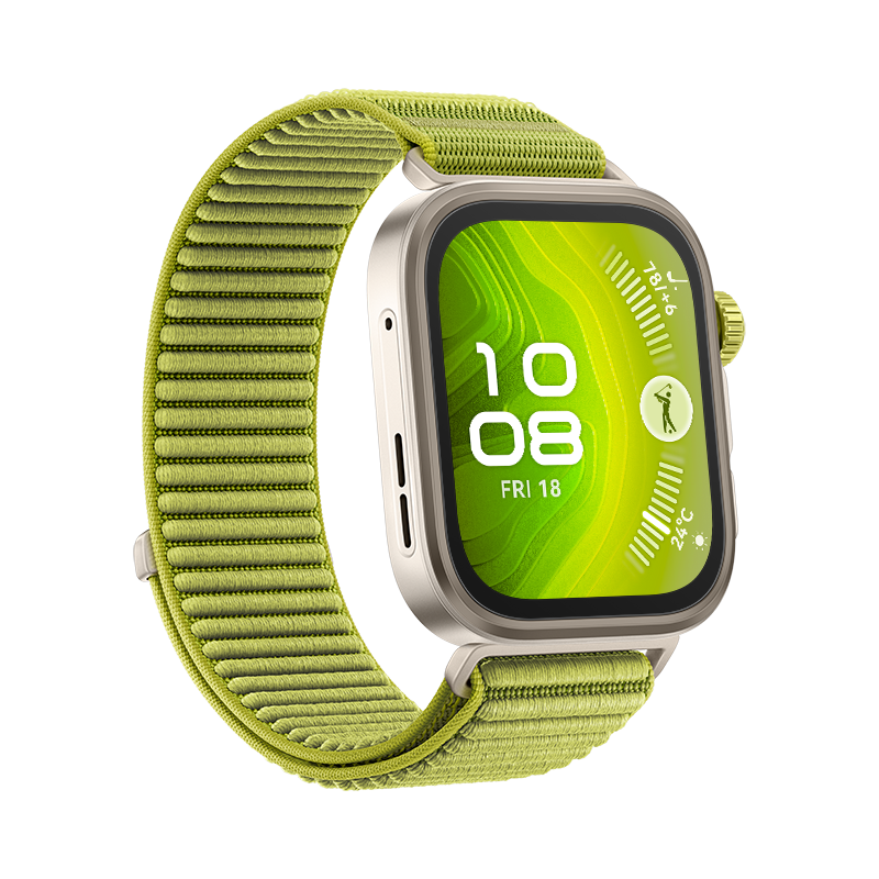 Huawei Watch Fit 4 Pro, Green Strap + Strap + Health Scale