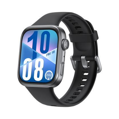 Huawei Watch Fit 4, Black Strap + Extra Dark Green Strap