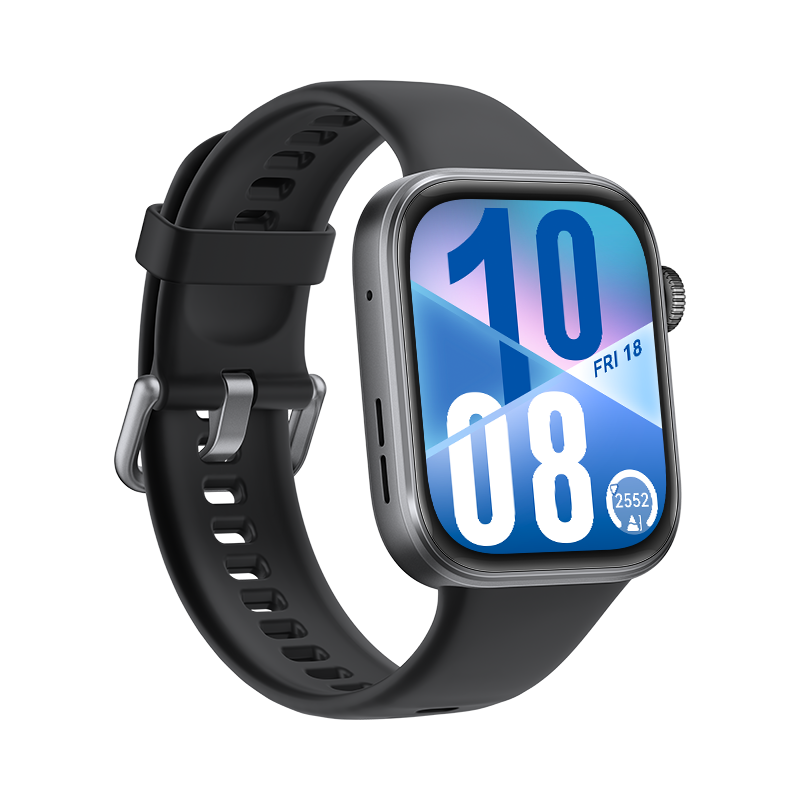 Huawei Watch Fit 4, Black Strap + Extra Dark Green Strap