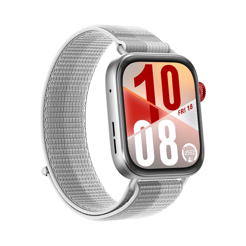 Huawei Watch Fit 4, Grey Strap + Extra Dark Green Strap