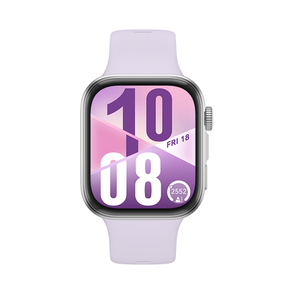 Huawei Watch Fit 4, Purple Strap + Extra Dark Green Strap