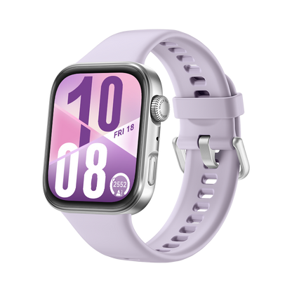 Huawei Watch Fit 4, Purple Strap + Extra Dark Green Strap