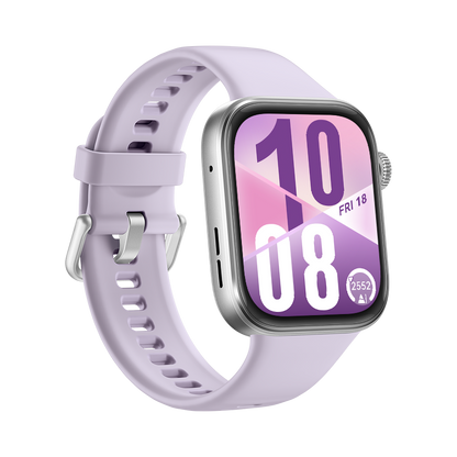 Huawei Watch Fit 4, Purple Strap + Extra Dark Green Strap