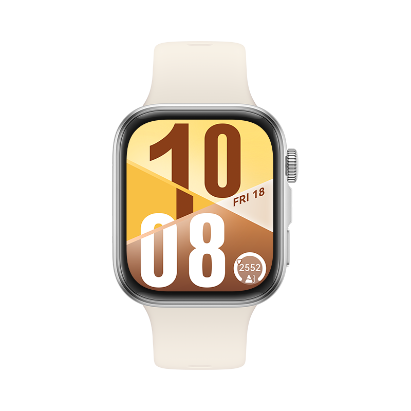 Huawei Watch Fit 4, White Strap + Extra Dark Green Strap