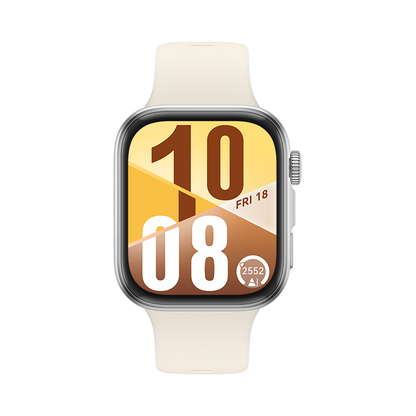 Huawei Watch Fit 4, White Strap + Extra Dark Green Strap