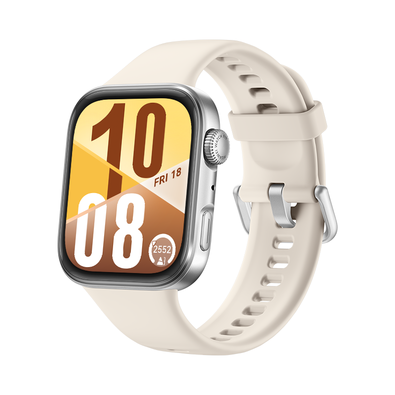 Huawei Watch Fit 4, White Strap + Extra Dark Green Strap