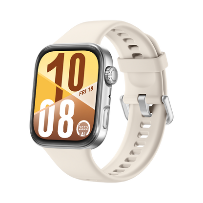 Huawei Watch Fit 4, White Strap + Extra Dark Green Strap