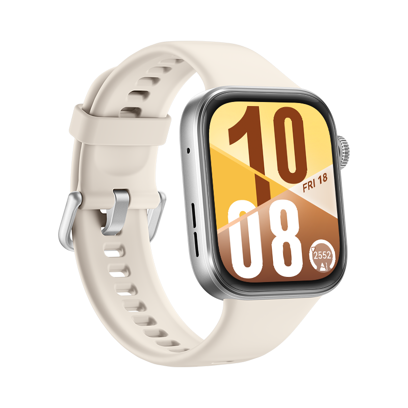 Huawei Watch Fit 4, White Strap + Extra Dark Green Strap