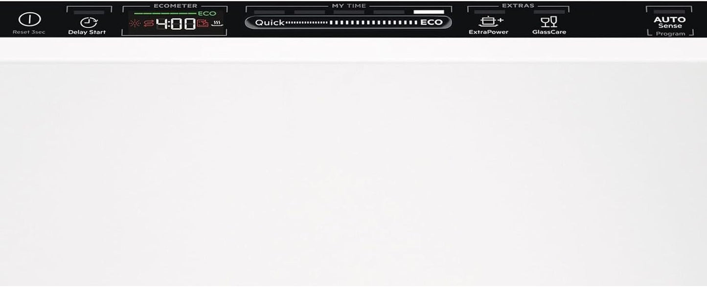 AEG Built-in 13 Place Settings Dishwasher, 5 Programs, 3 temperatures, Silver, FSB53617Z