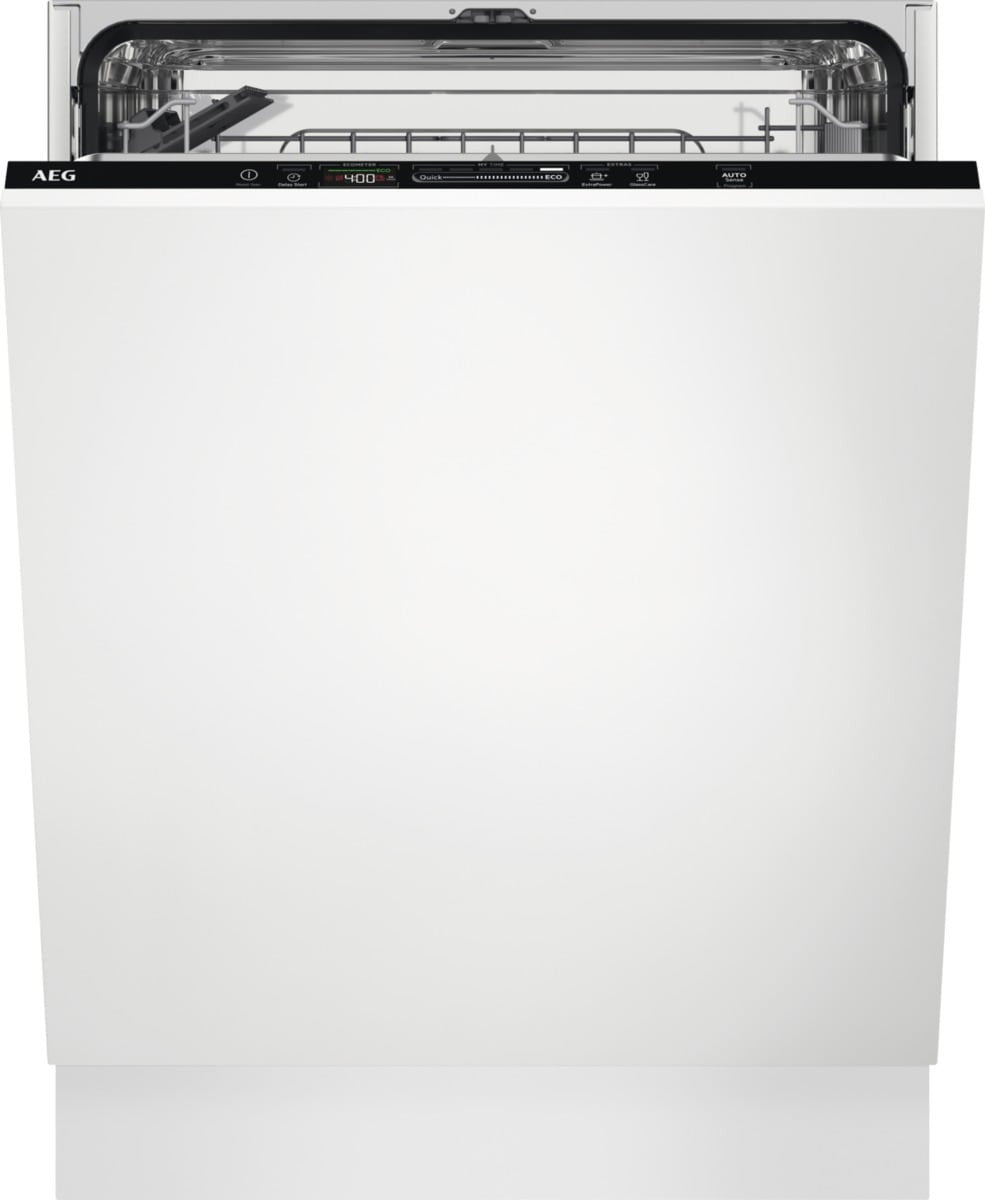 AEG Built-in 13 Place Settings Dishwasher, 5 Programs, 3 temperatures, Silver, FSB53617Z