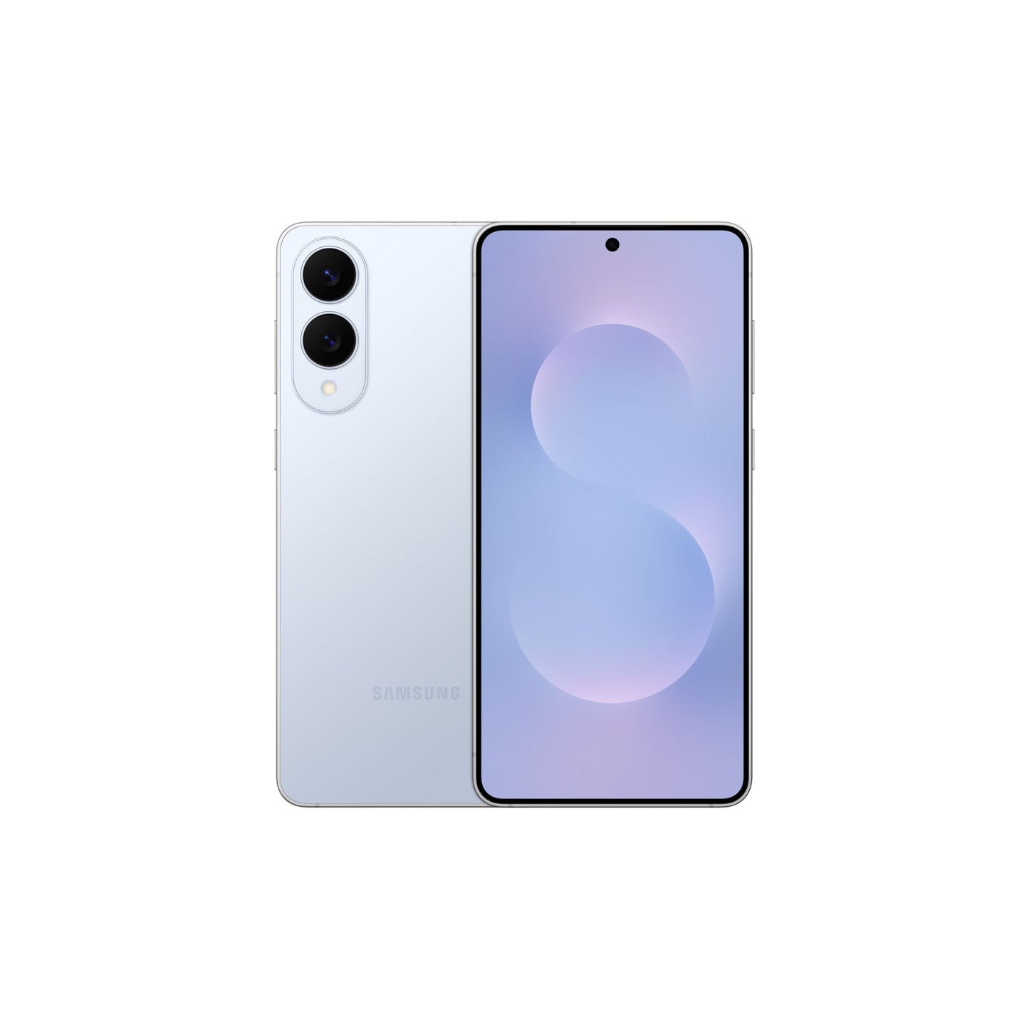 Samsung S25 Edge 5G Dual SIM Smartphone 12GB RAM, 256GB Storage, Titanium Icyblue