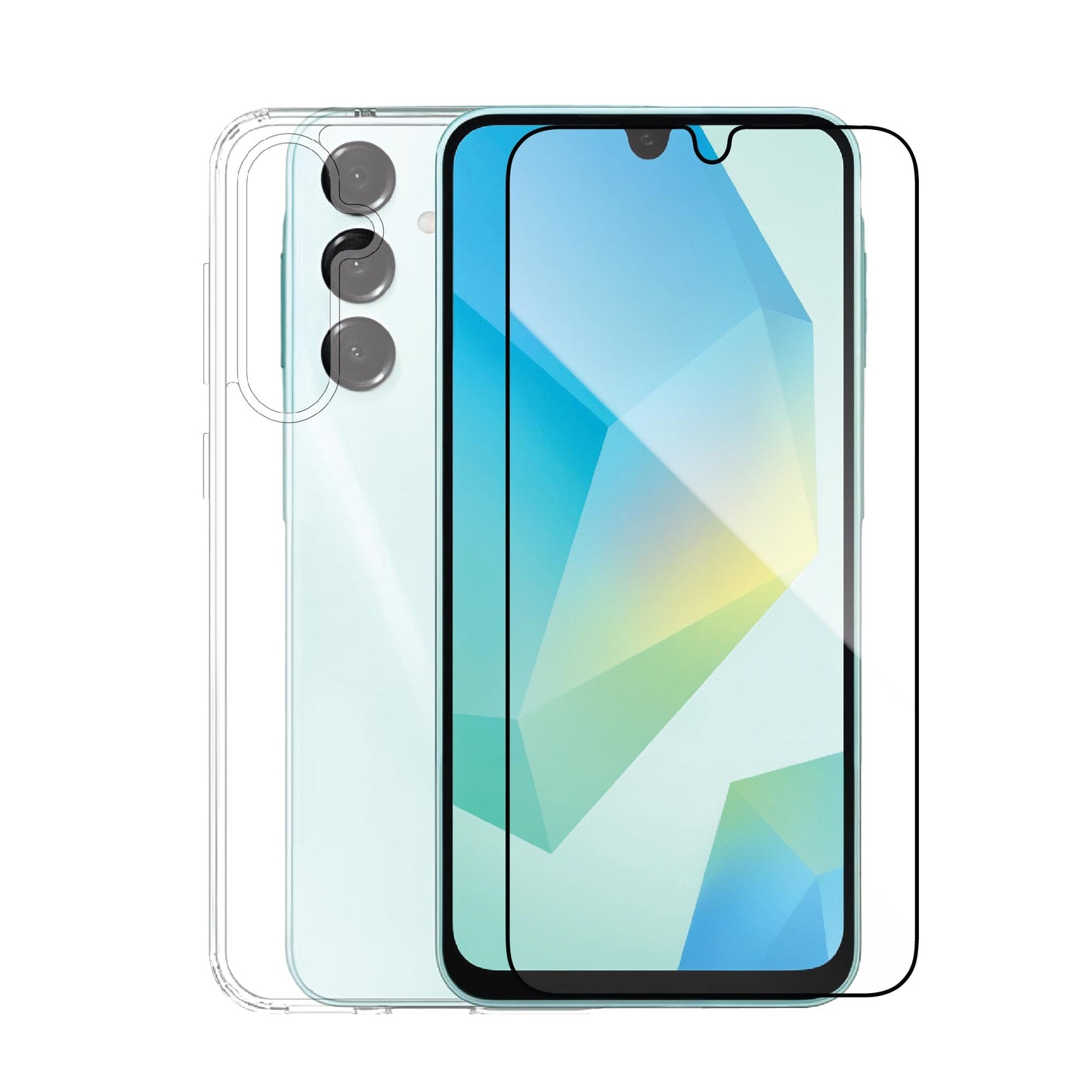Smartix Premium Case With Transparent Screen Protector for Samsung Galaxy A16