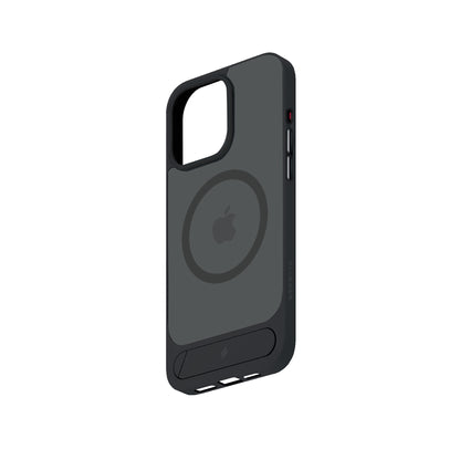Smartix Premium Designer Stand Case for iPhone 16 Pro, Black