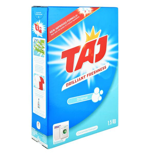 Taj 2-In-1 Detergent Blue 1.5Kg