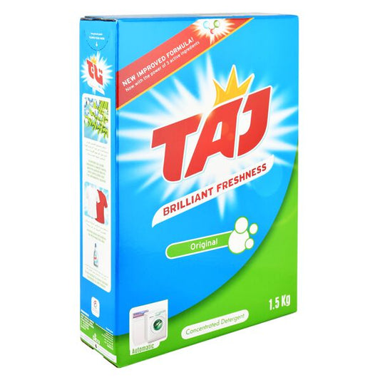 Taj 2-In-1 Detergent Green 1.5Kg