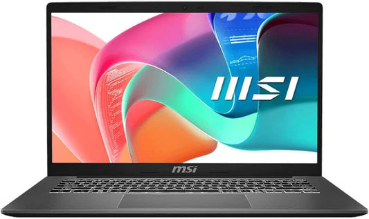 MSI Modern 14 F13MG Laptop Intel Core i3-1315U Processor, 8GB RAM, 512GB Storage, 14-inch display, Grey