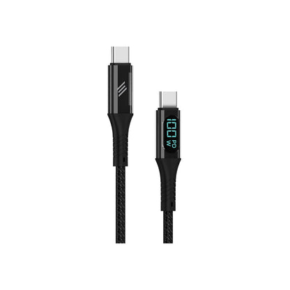 Smartix USB-C to USB-C 2M Fast Charging Cable-100W PD for USB-C, Black