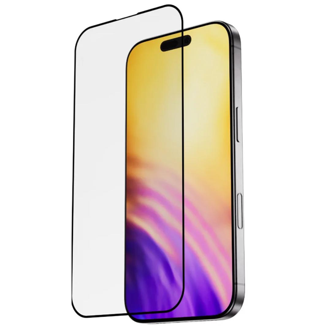 Blupebble Graphene Tempered Glass 2.5D Clear Applicator iPhone 16 Pro