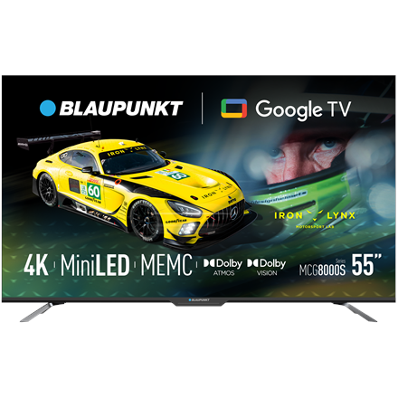 Blaupunkt Mini LED TV 55MCG8000S 55" Smart Google TV