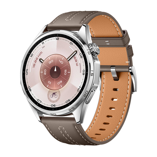 Huawei Watch GT6 Atum Composite Leather Strap, 46mm, Grey