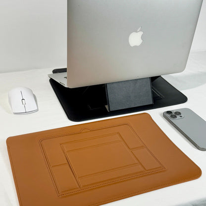 Infinyty Eleve Leather MacBook Case, Brown