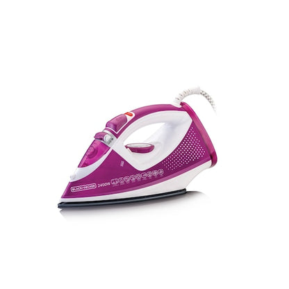 Black + Decker MPP+ Steam Iron with Auto Shutoff and Ceramic Soleplate, 2400W, X2450-B5