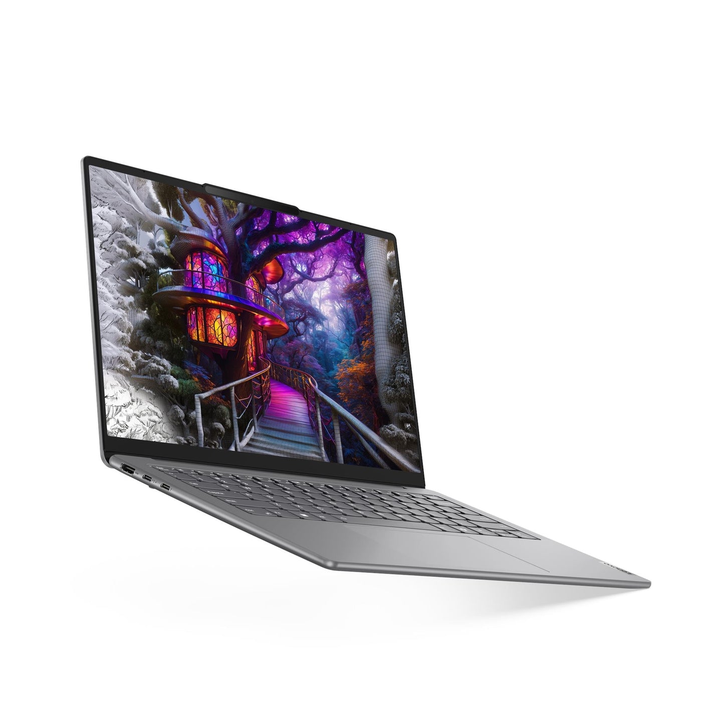 Lenovo Yoga Slim 7 14IMH9 AI PC 16GB RAM, 1TB SSD, Intel Core Ultra 5-125H, 14-inch display, Luna Grey, 83CV005VAX