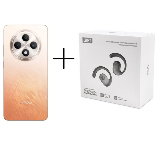 OPPO Reno12 F 5G   256GB 12GB Amber Orange + Calk A68 Earbuds.