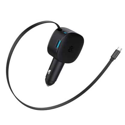 MYX PRO ZIPVOLT 78W RECT 3IN1 CAR CHR BLK