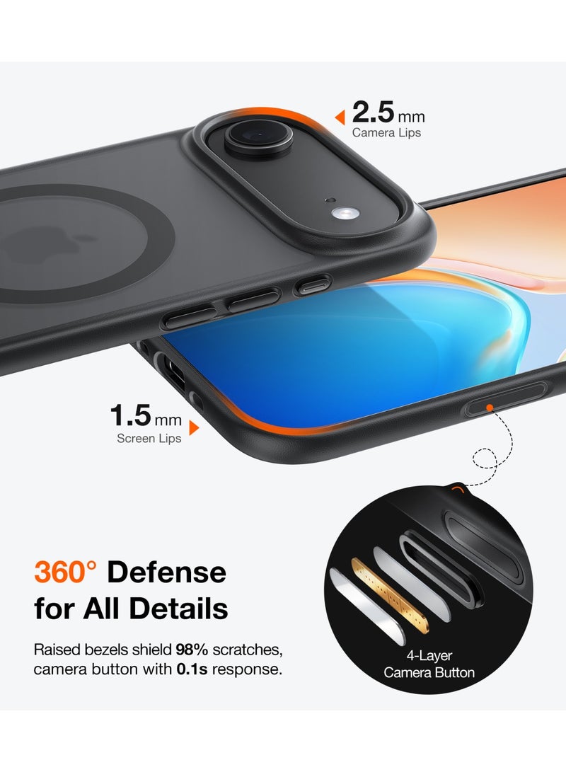 TORRAS Guardian Magnetic Case for iPhone 17 Air - Black