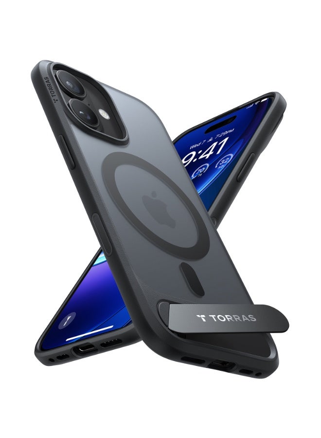 TORRAS Pstand Case for iPhone 17 - Black