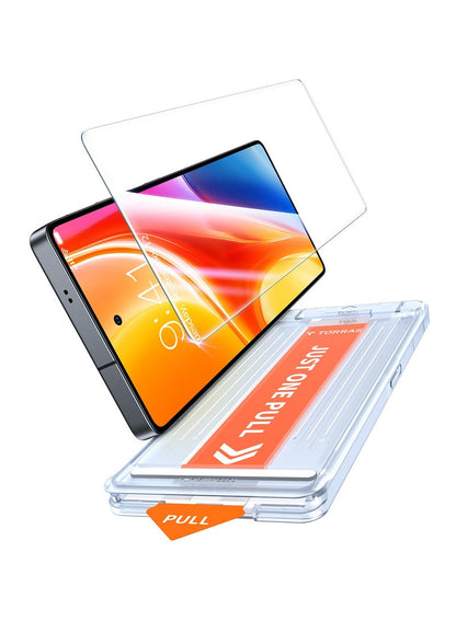 TORRAS Install Master Screen Protector for Samsung Galaxy S25 - Clear