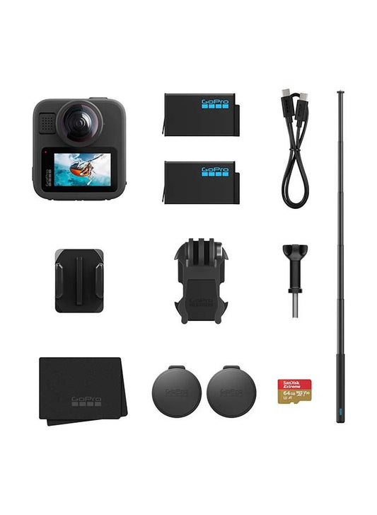 GO PRO MAX 2 360 CAMERA ACCESSORIES BUNDLE