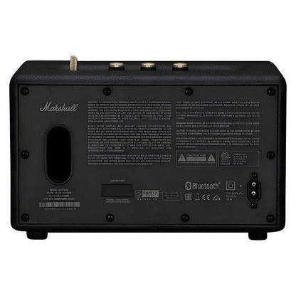 Marshall Acton III — 60W Bluetooth 5.2 Home Speaker, Dynamic Loudness, Bass-Reflex, 3.5mm AUX, Black