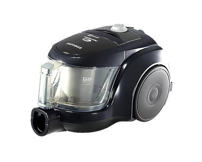 Samsung Canister Bagless 2000W Vacuum Cleaner with CycloneForce, HEPA Filter, Black